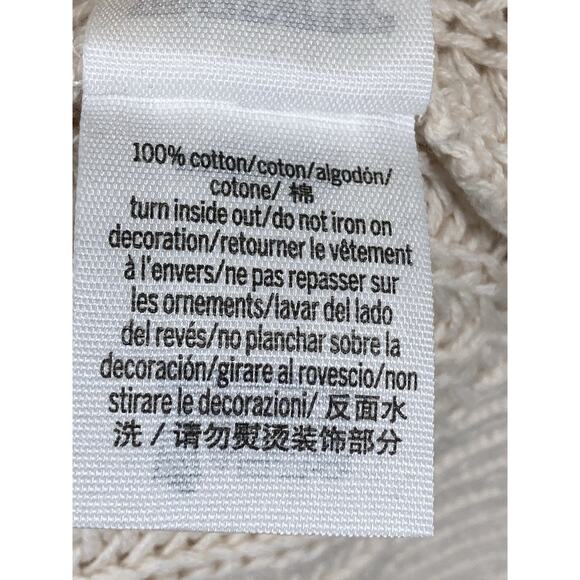 Pink Victoria’s Secret Sweater V-neck Long Sleeve Knit Pullover Cream Size M - Picture 4 of 5